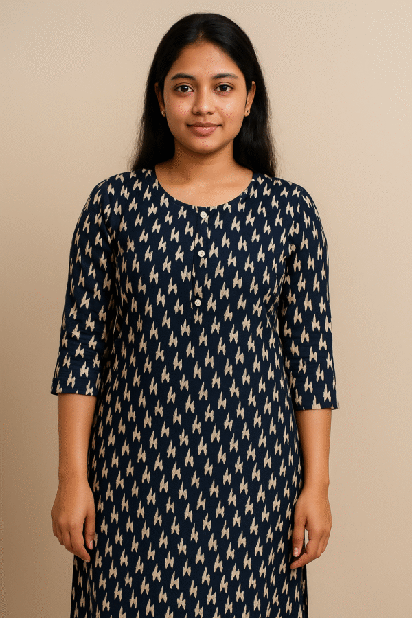 Kz cotton blend kurti for women