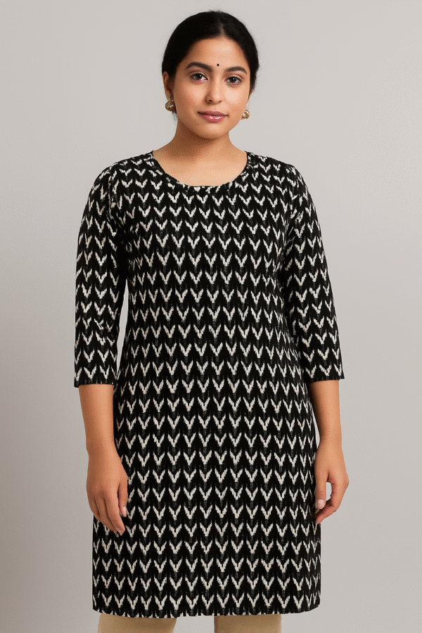 lizaa cotton blend kurti for women