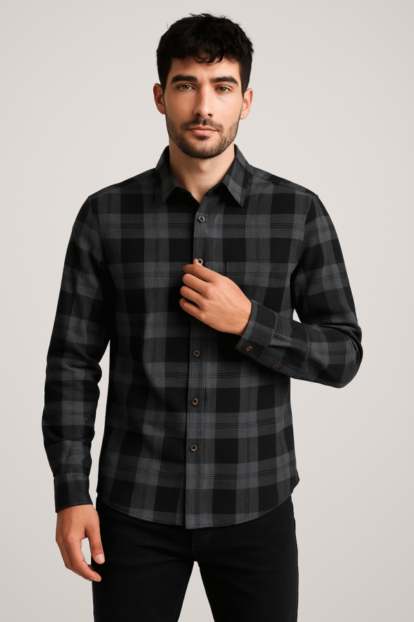 N INDIA new trendy checked shirt for men