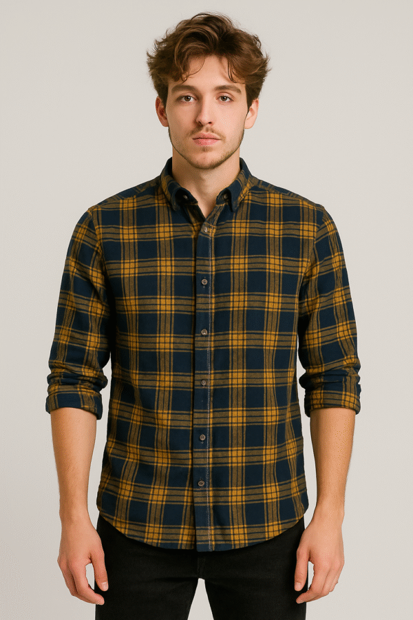 ALMINE TRENDY CHECKED SHIRT FOR MEN
