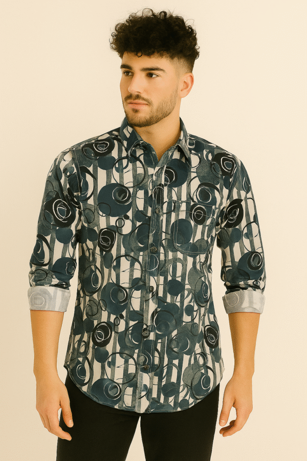 N INDIA printed shirt for men