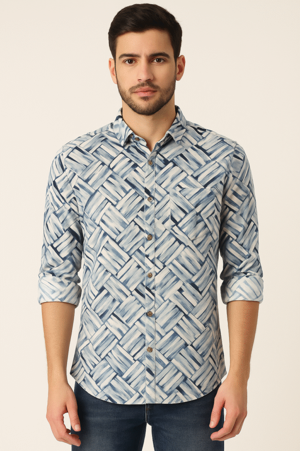 N INDIA trendy printed shirt for men