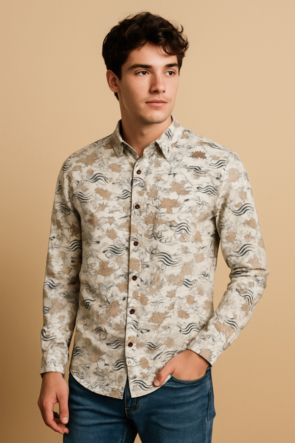 N INDIA new trendy printed shirt for men