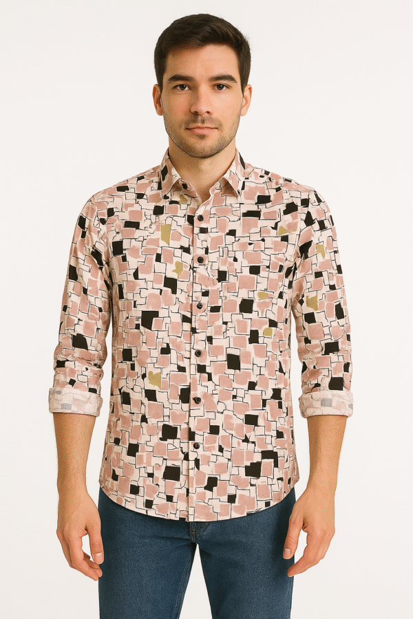 N INDIA PRINTED SHIRT FOR MEN