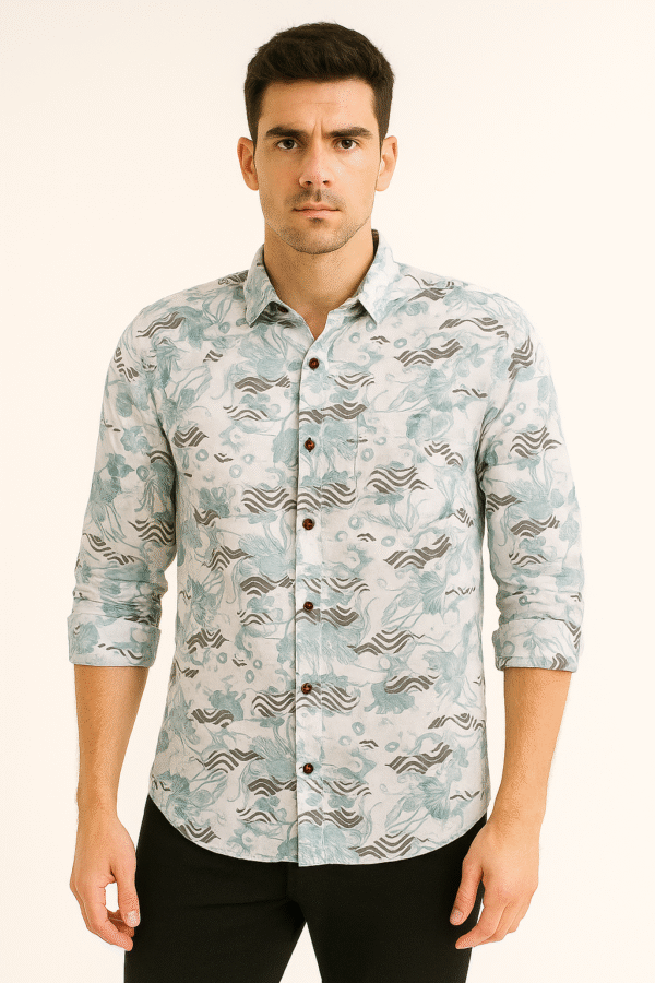 N INDIA trendy printed shirt for men