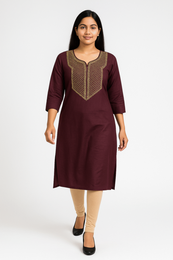 Mayuri cotton blend kurti for women
