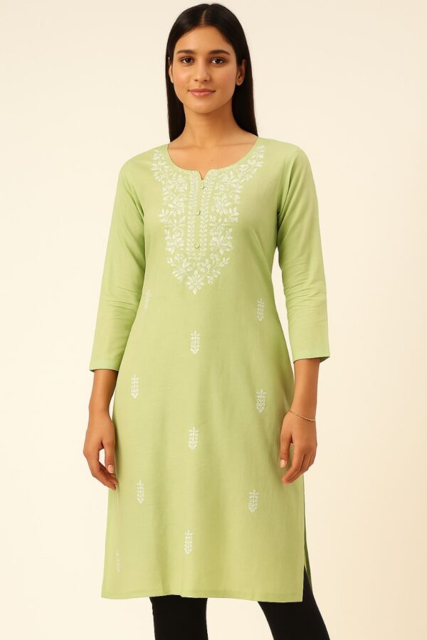 Lizza Cotton blend kurti for women