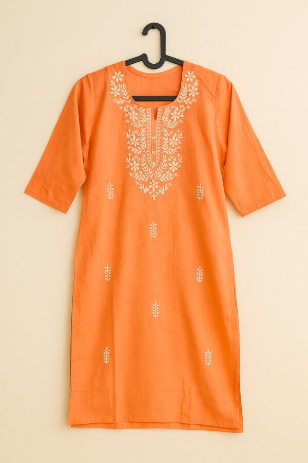 Lizaa cotton blend kurti for women