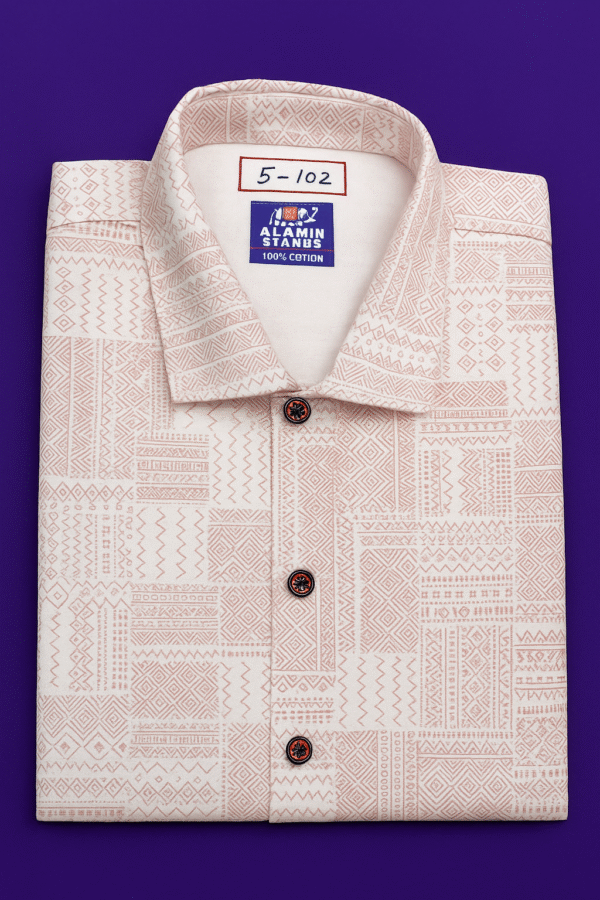 Printed full shirt for men