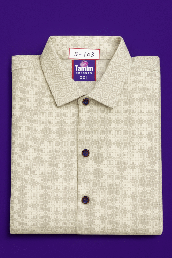 RIYON cotton silk mens full shirt