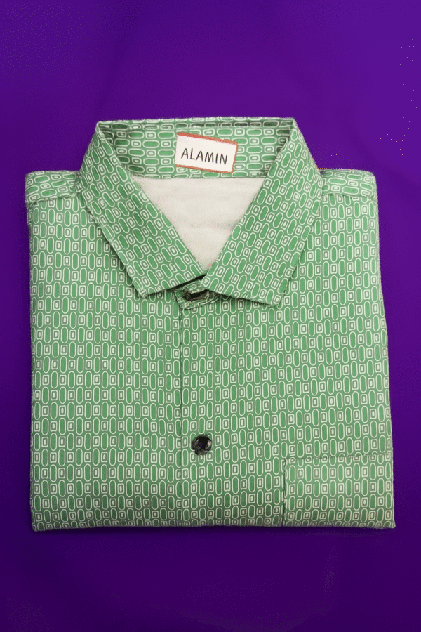 Riyon cotton silk full shirt for men