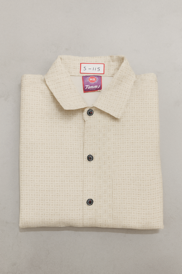 Cotton blend full shirts for men