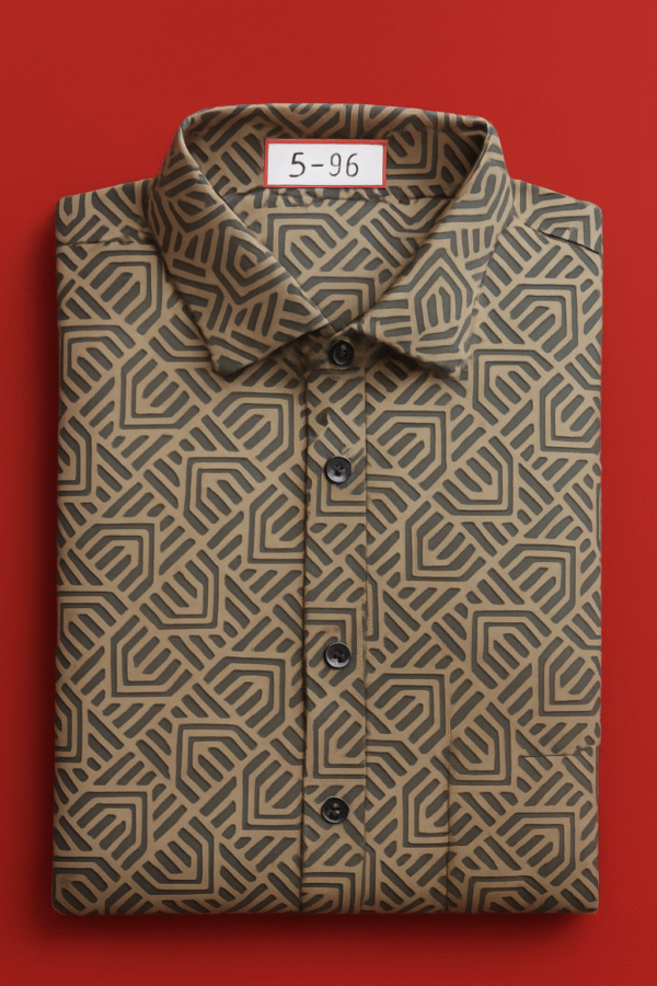 ALAMIN printed shirt for men