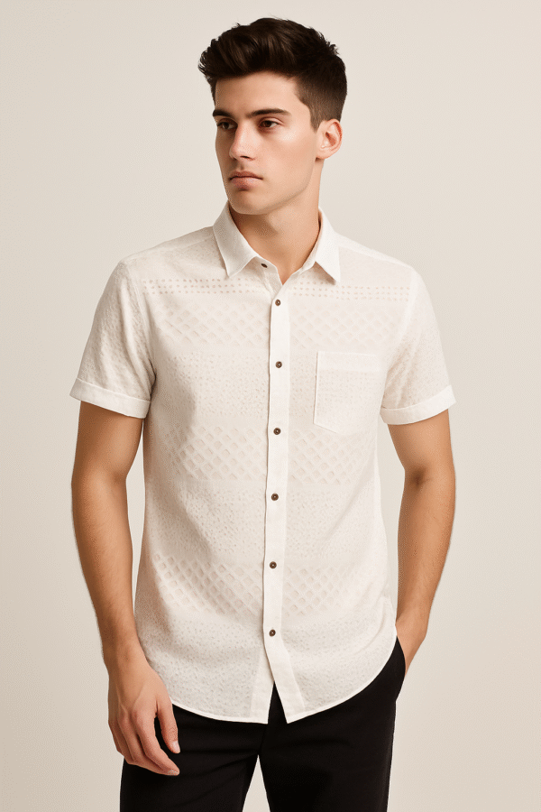 Trendy Net shirt for men