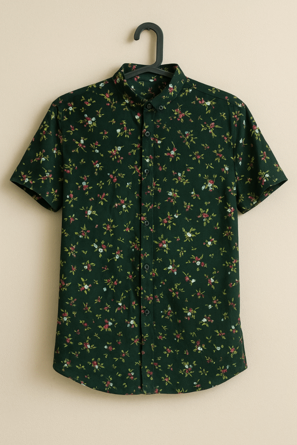 SAHEB mens trendy printed shirt