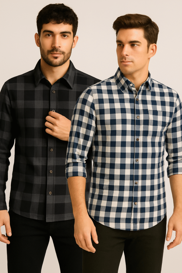 Mens combo cotton shirt for men