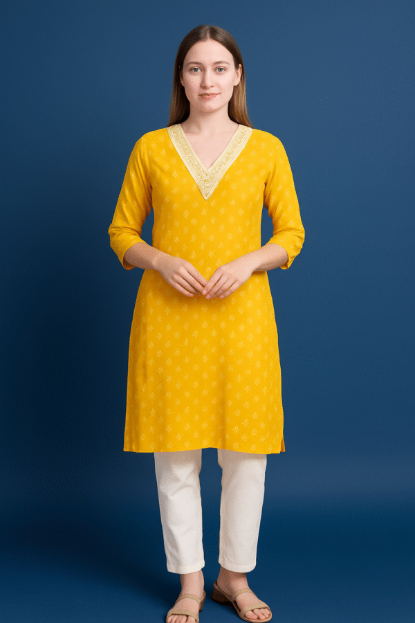 Mayuri cotton blend kurti for women