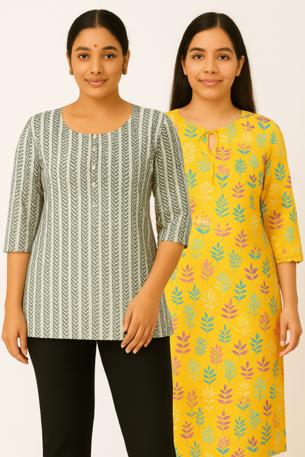 Girls combo kurti set only 299