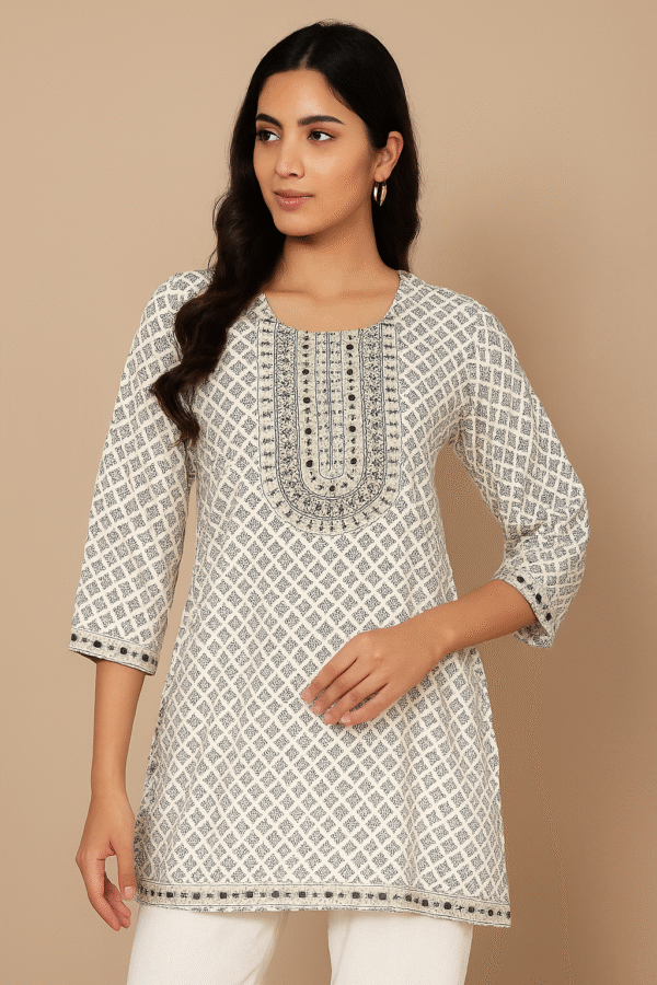 Trendy short kurti for women