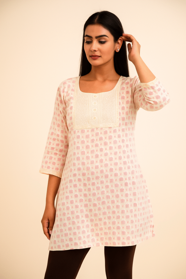 Trendy short kurti for women