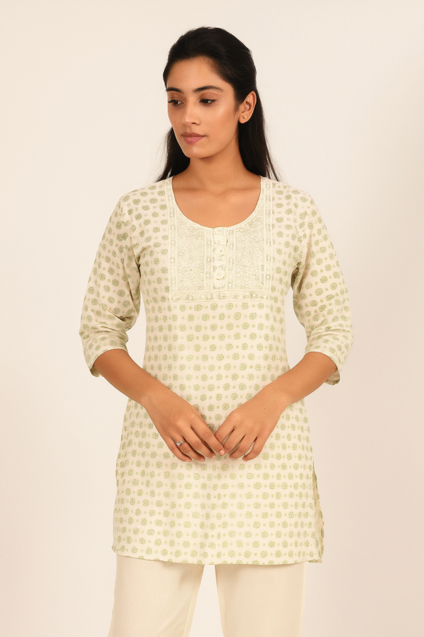 Trendy womens short kurti