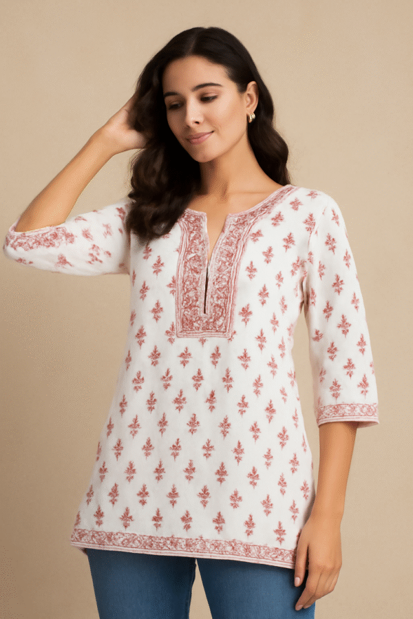 Trendy womens short kurti