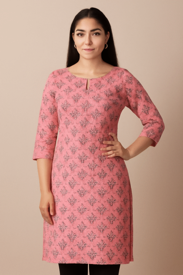 women cotton blend kurti