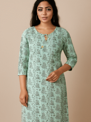 Cotton blend kurti for women