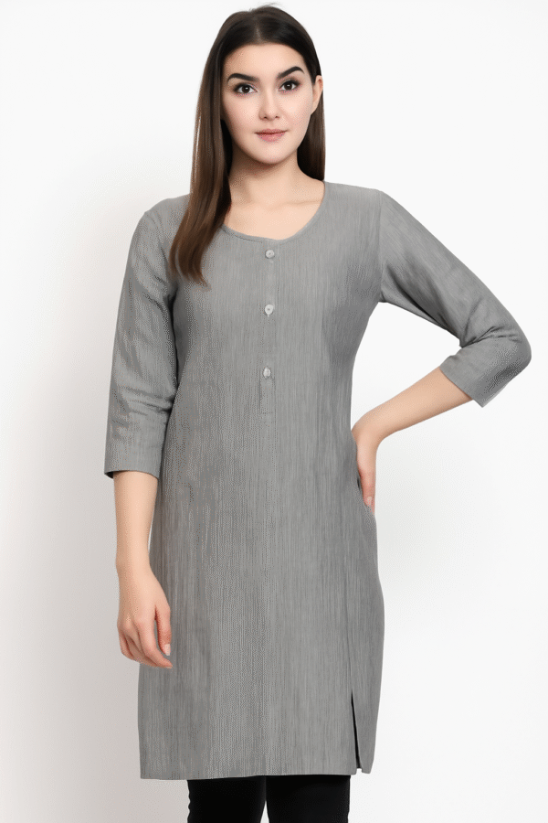 cotton silk kurti for women