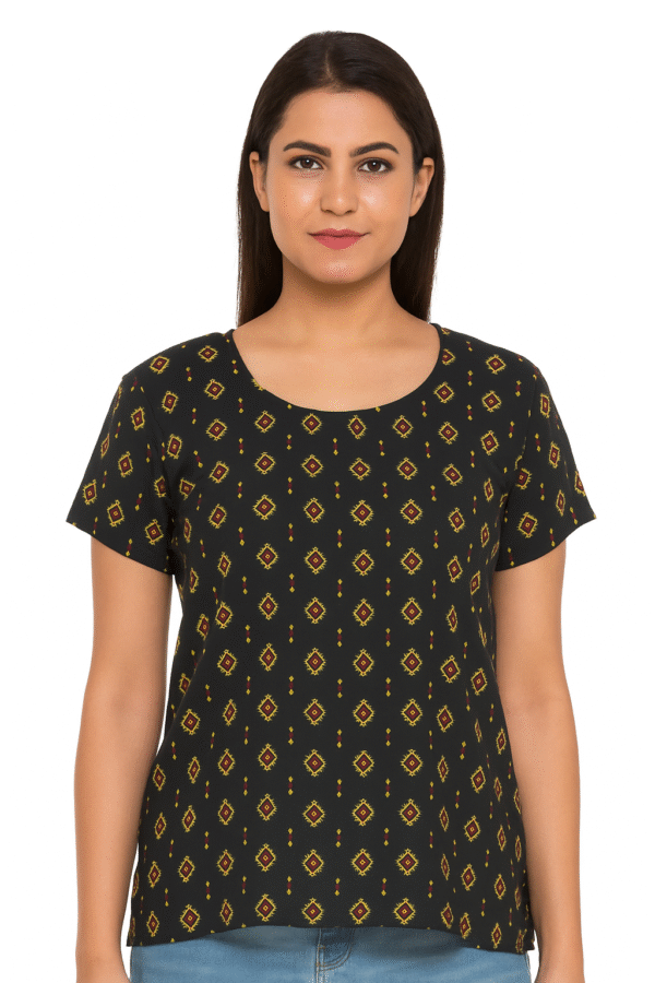 Lycra trendy top for girl