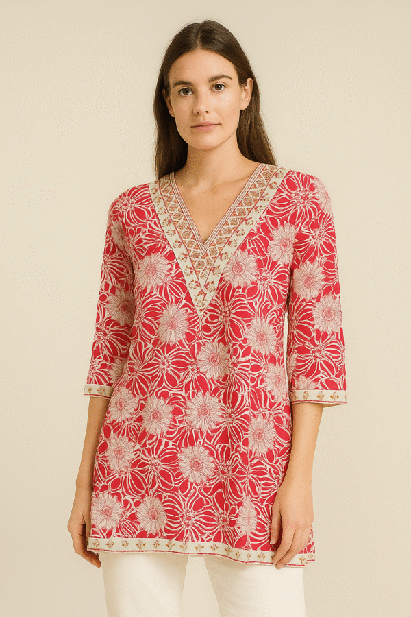 Cotton blend kurti for women