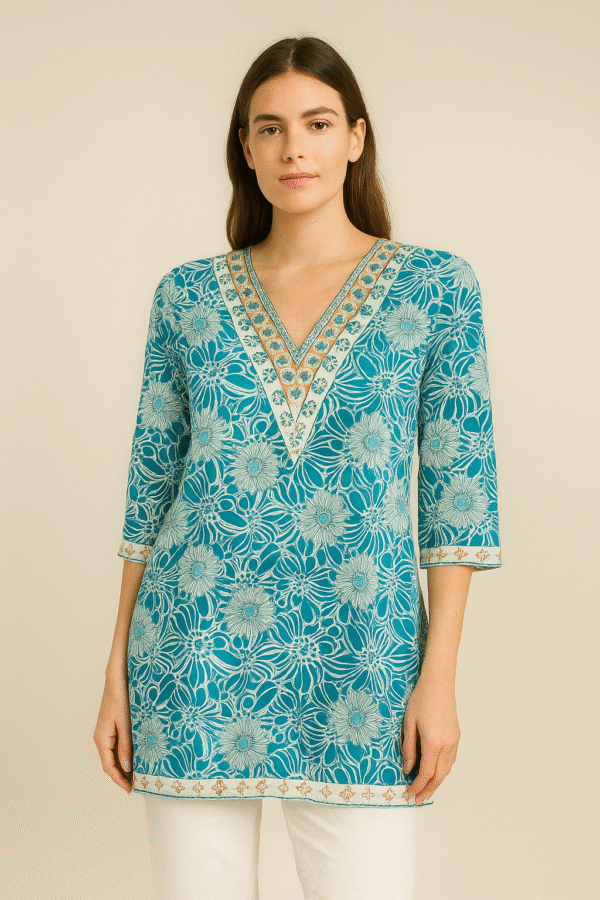 Cotton blend kurti for women