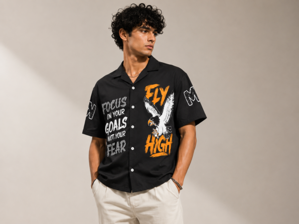 Street class printed shirt